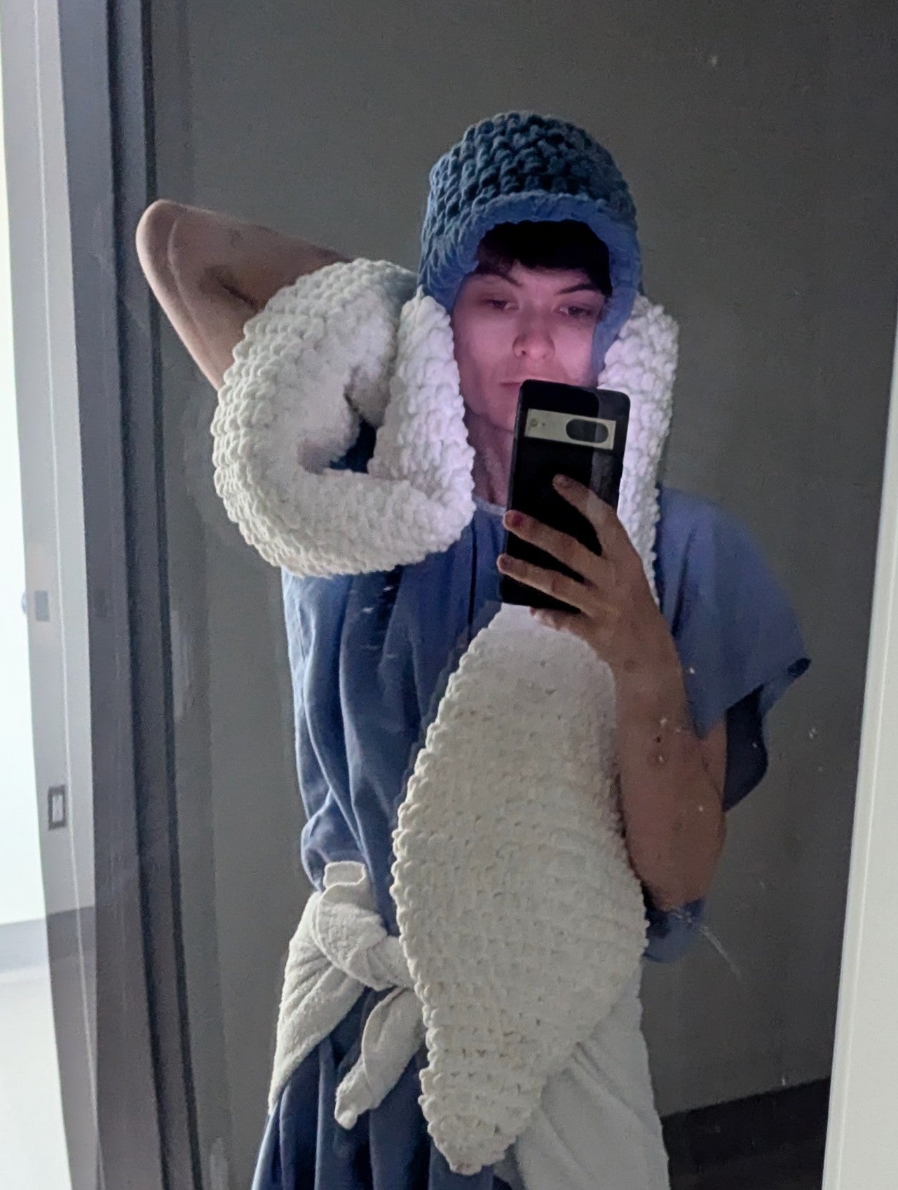 Bunny Hat - Bluebell