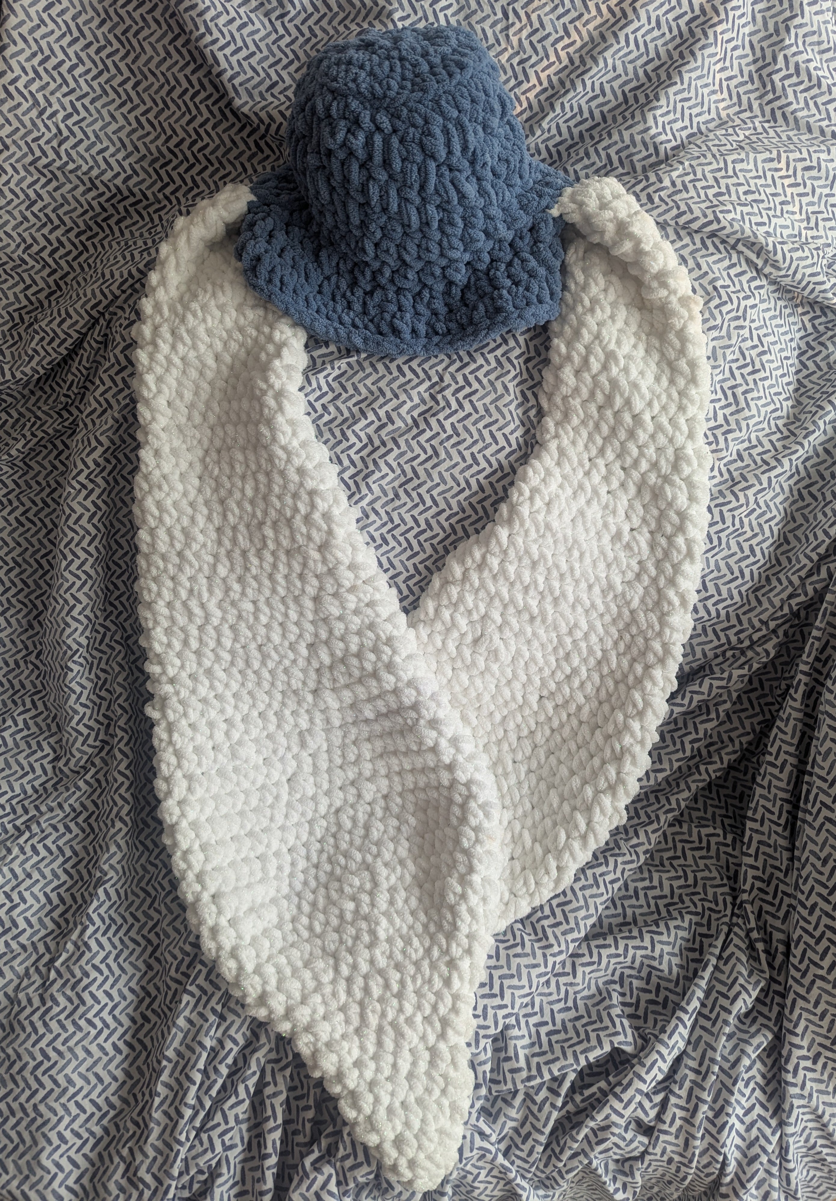 Bunny Hat - Bluebell